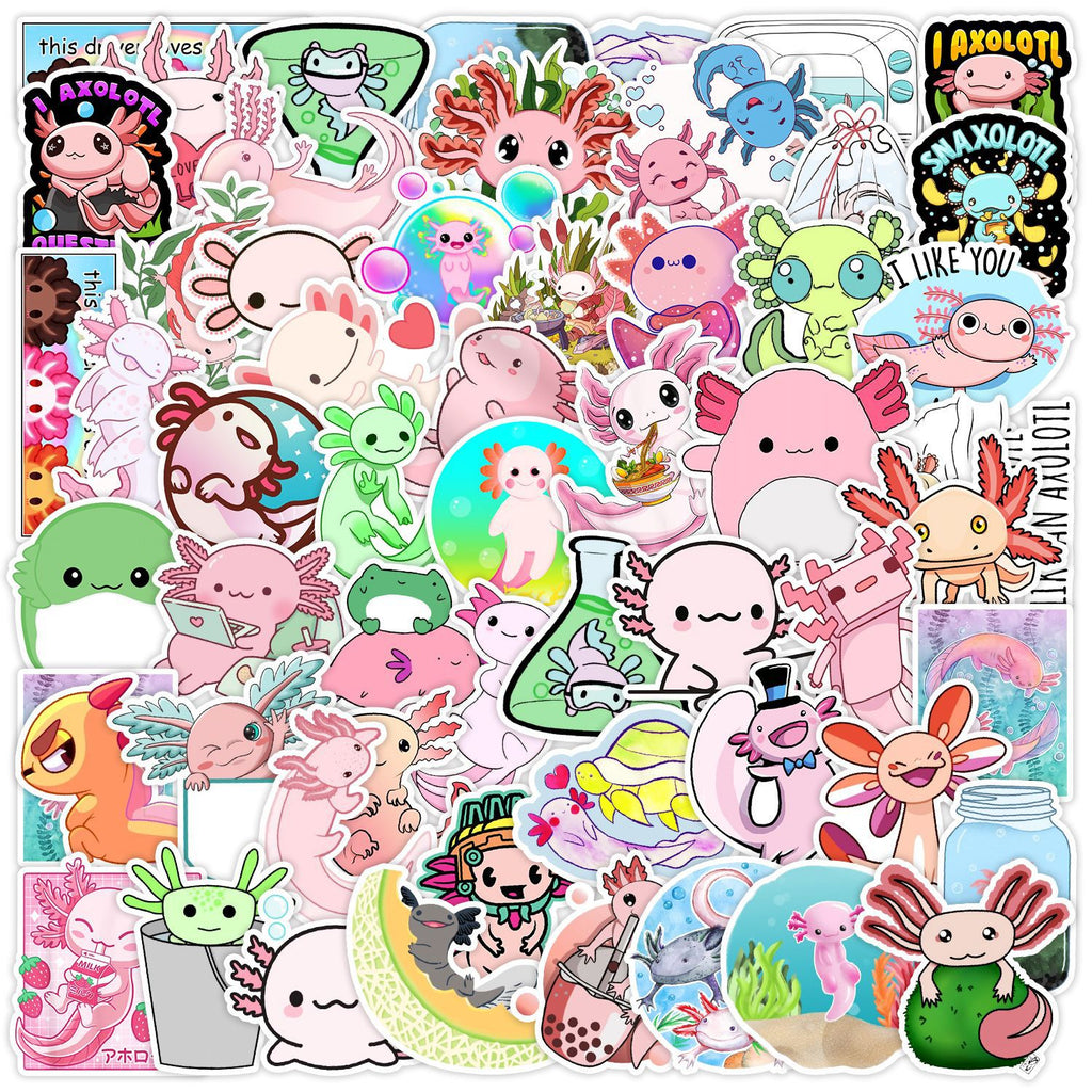 Axolotl stickers