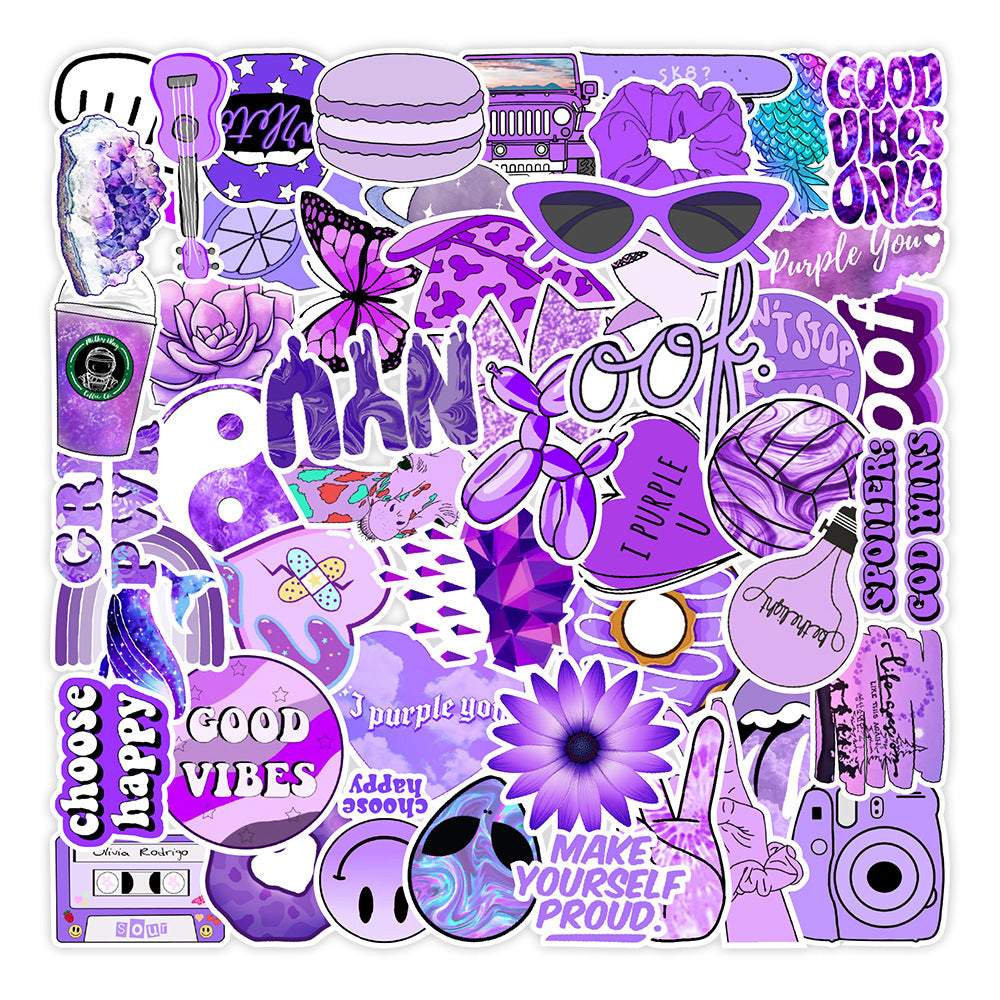Lilla VSCO Stickers