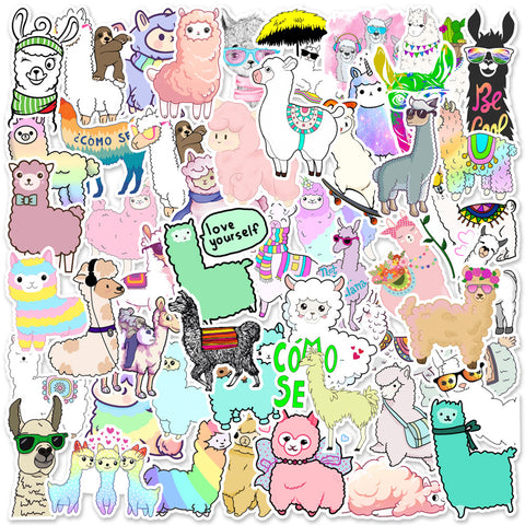 Alpaca Stickers