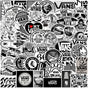 Vans Sort/Hvid Stickers