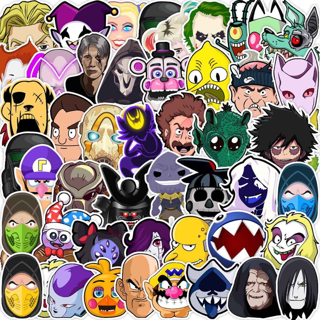 Villains Mix Stickers