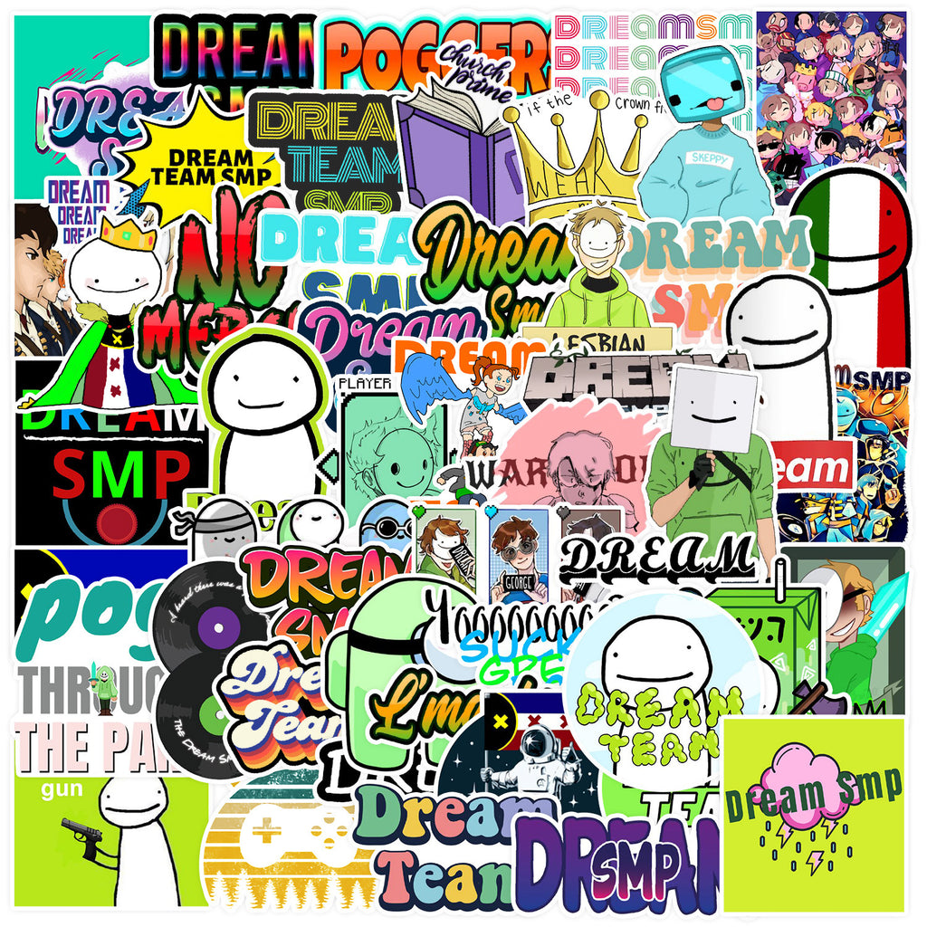 Minecraft Dream Team Smp Stickers