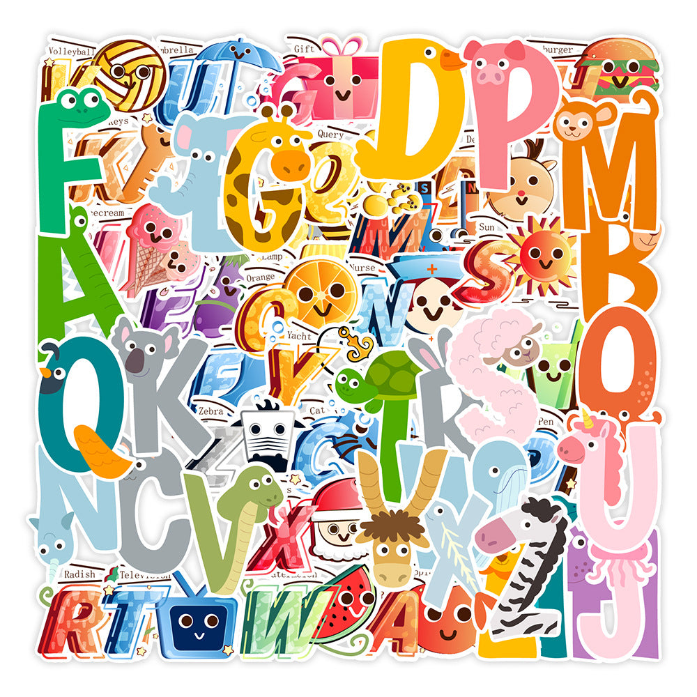 Bogstav Stickers