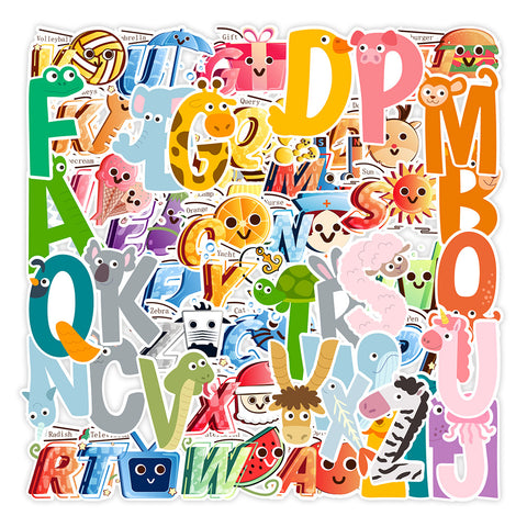 Bogstav Stickers