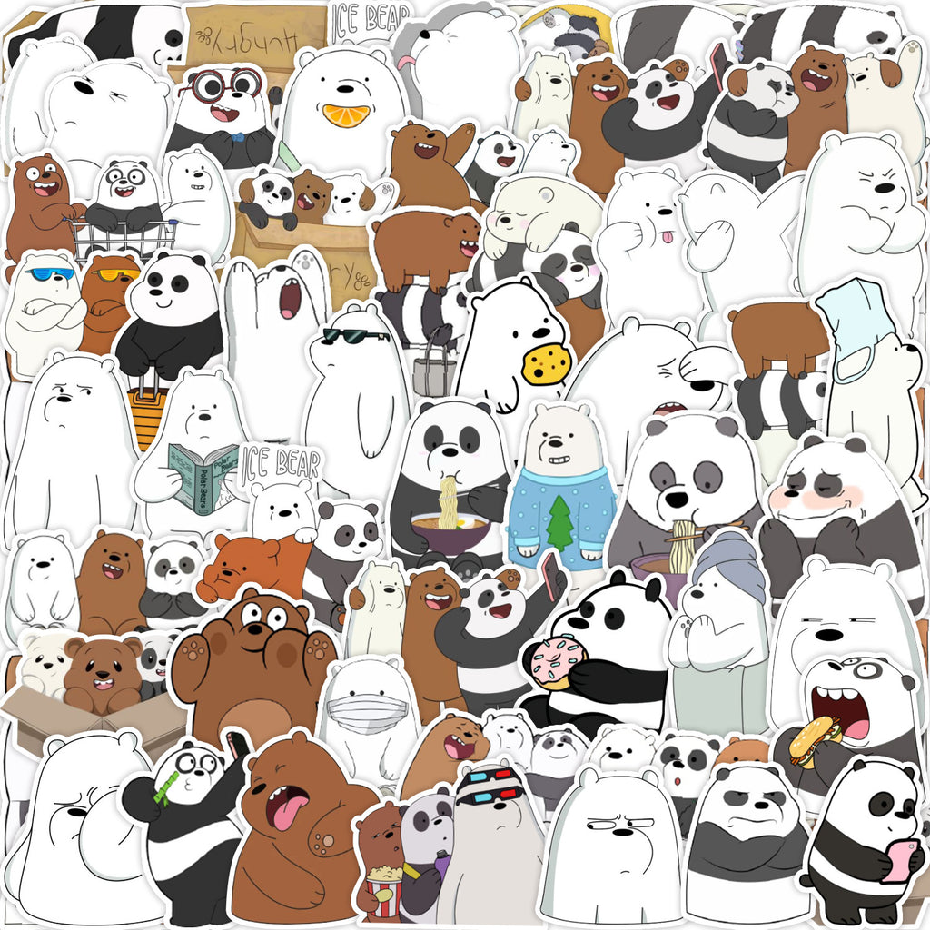 Three Bears Stickers