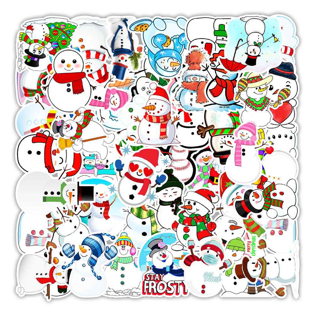 Snowman Stickers