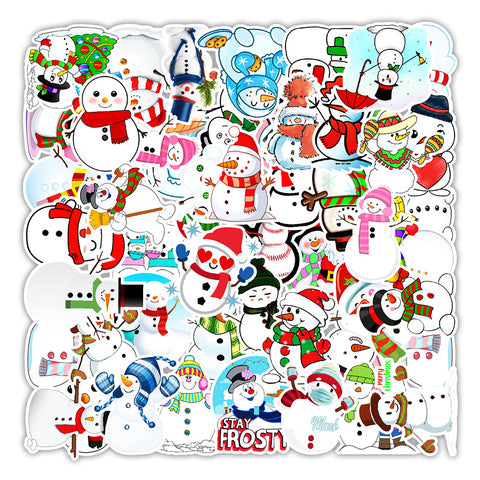 Snowman Stickers
