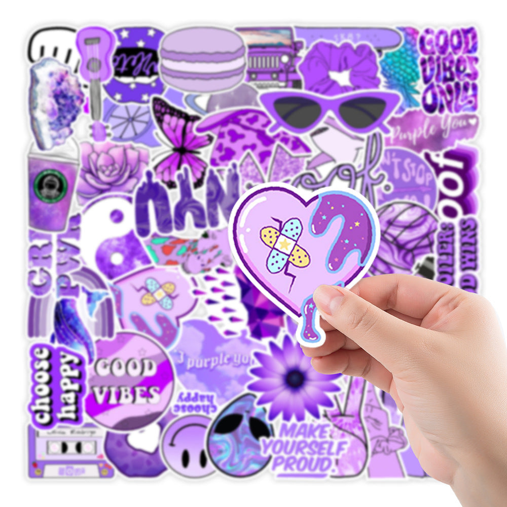 Lilla VSCO Stickers