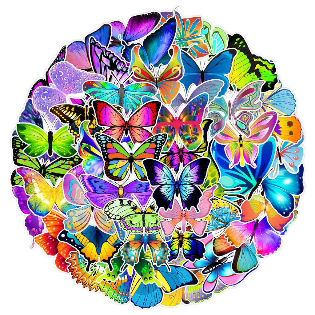 Sommerfugle stickers