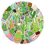 Cactus Stickers