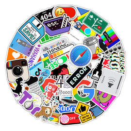 404 Network Error Stickers