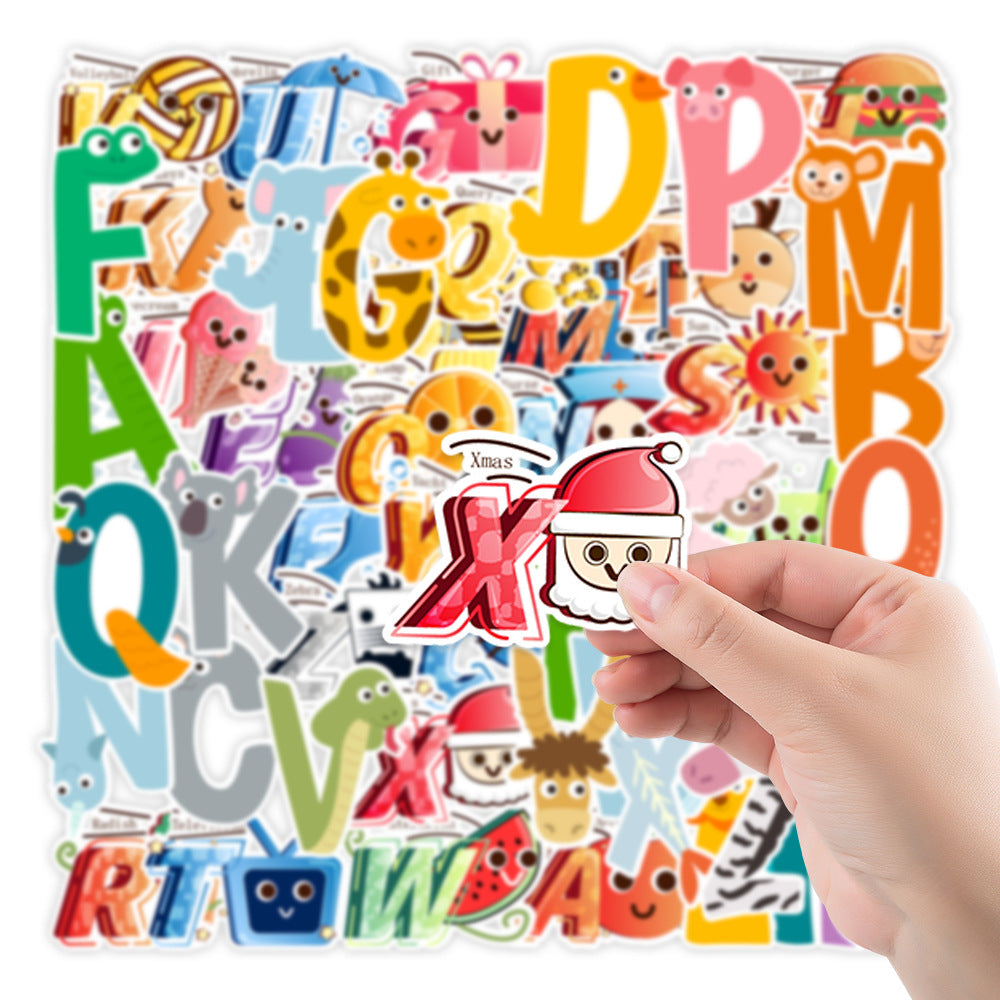 Bogstav Stickers