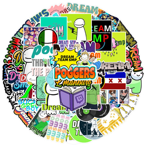 Minecraft Dream Team Smp Stickers
