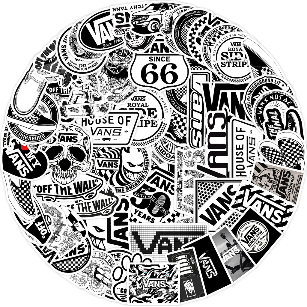 Vans Sort/Hvid Stickers