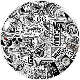 Vans Sort/Hvid Stickers