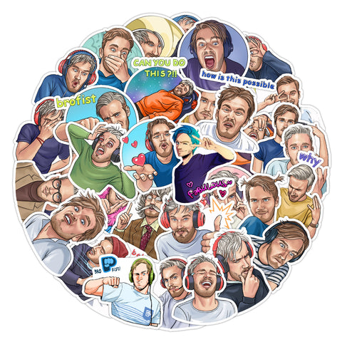 Brofist Pewdiepie Stickers