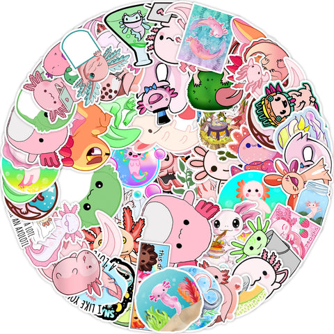 Axolotl stickers