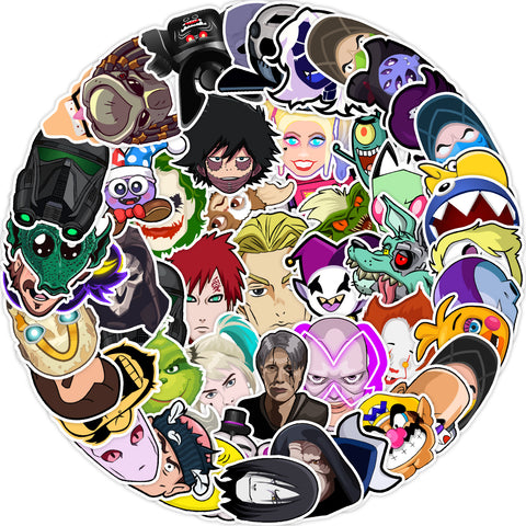 Villains Mix Stickers