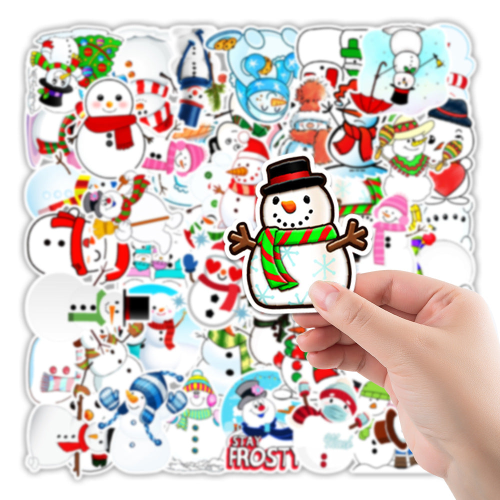 Snowman Stickers