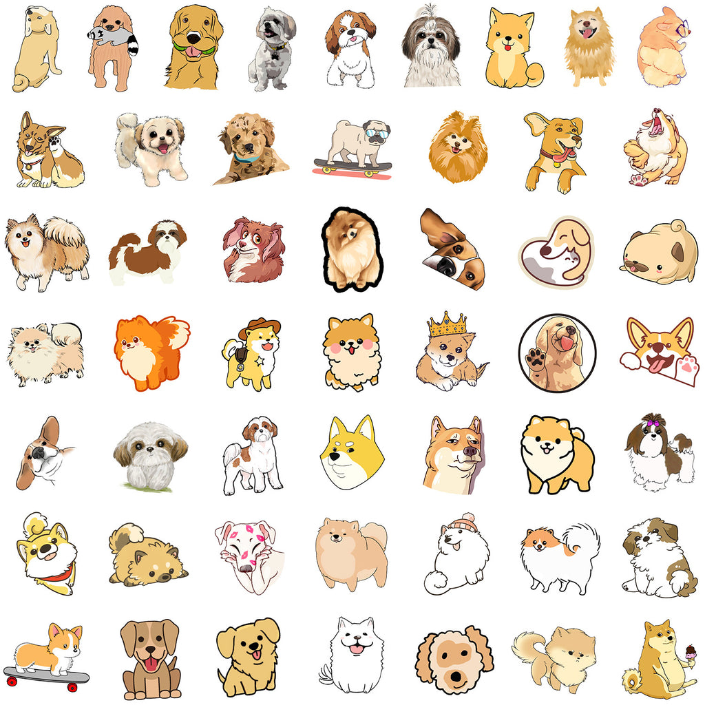Hunde Stickers