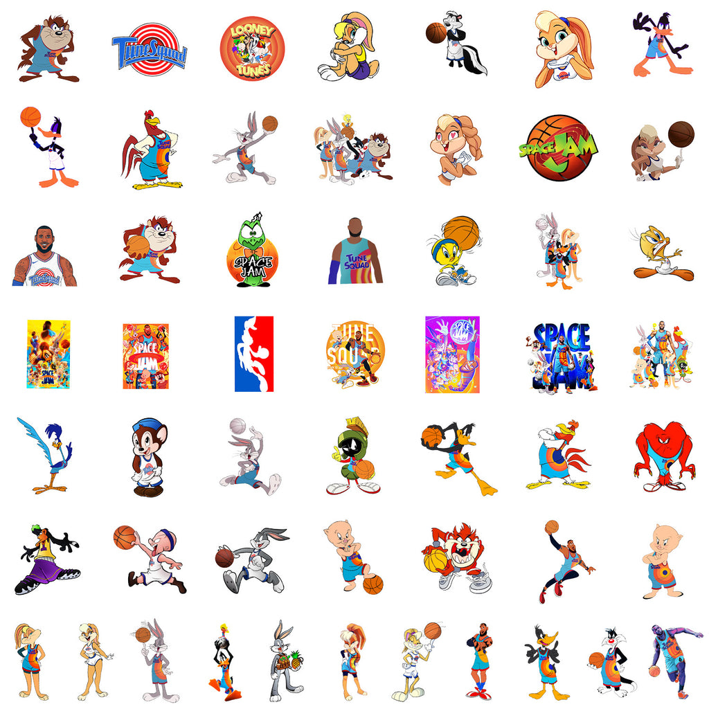 Space Jam Stickers