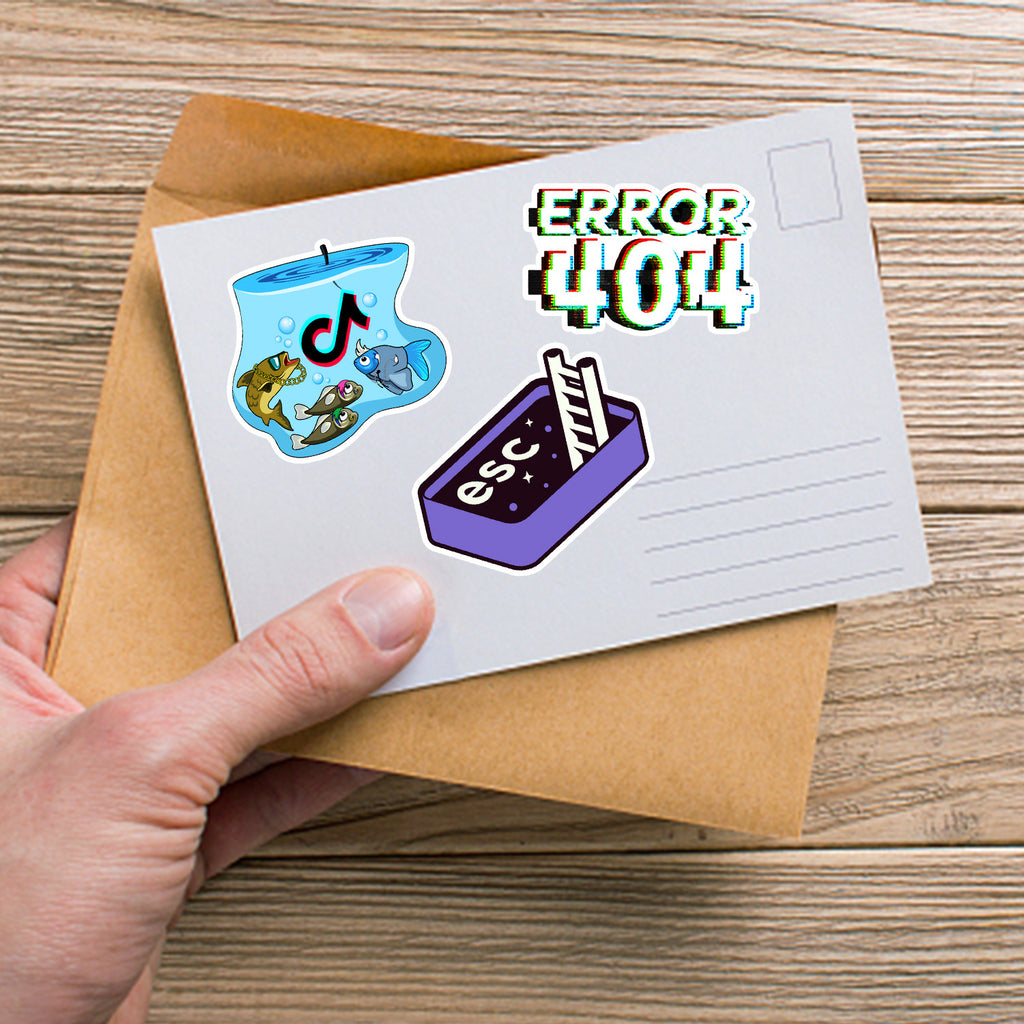 404 Network Error Stickers