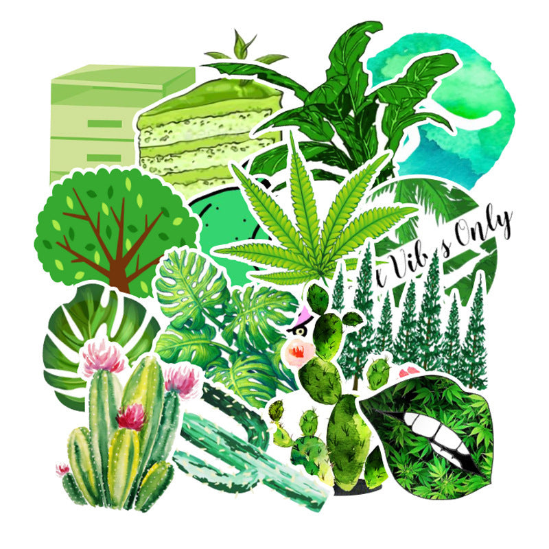 Green VSCO Stickers