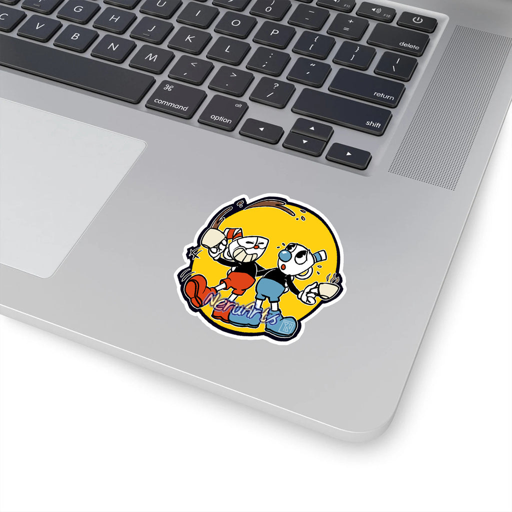Cuphead stickers