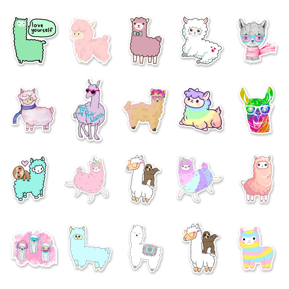 Alpaca Stickers