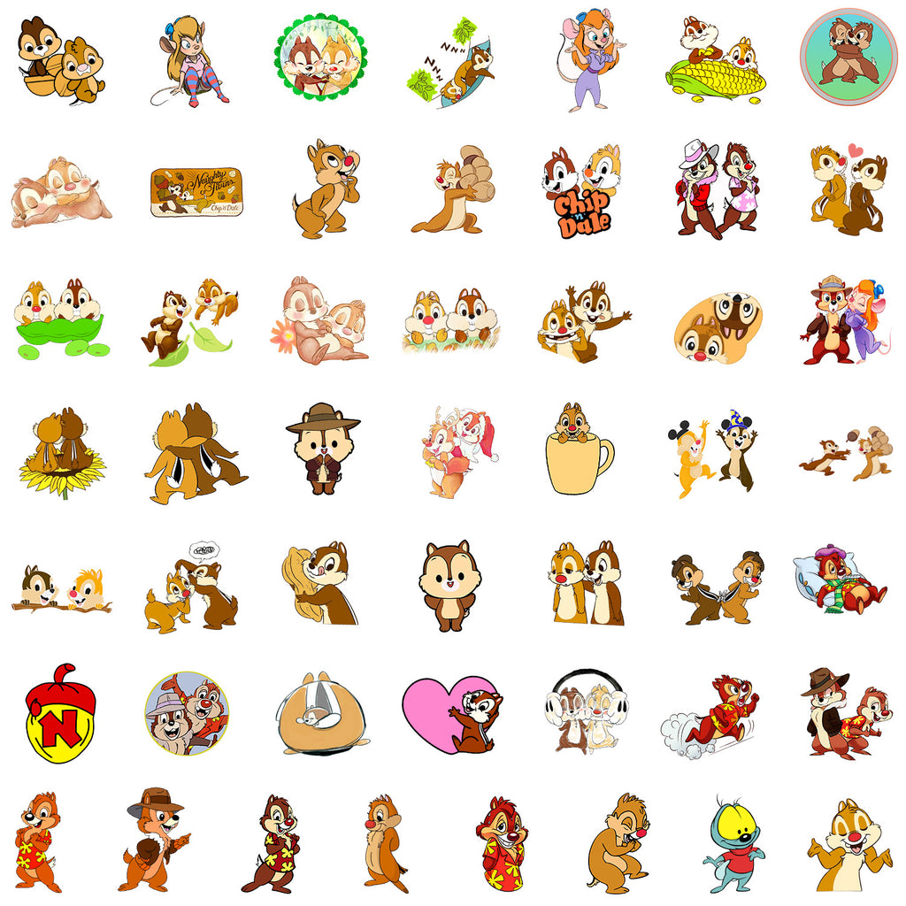 Chip og Chap Stickers