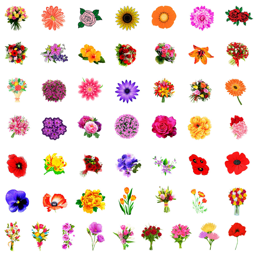 Plant Flowers Stickers