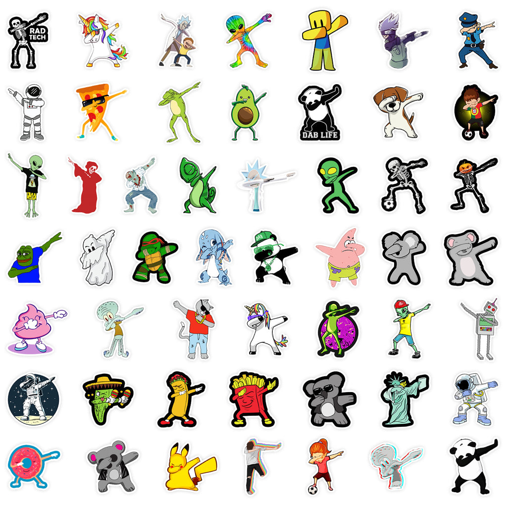Dabbing Stickers