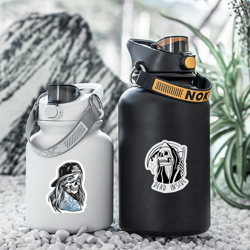 Sort/Hvid Gyser Stickers