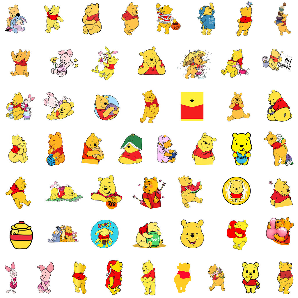 Peter Plys Stickers