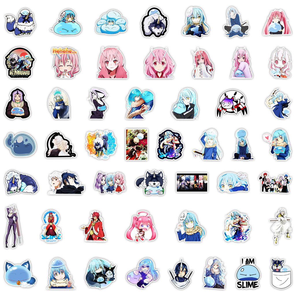 Slime Anime Stickers