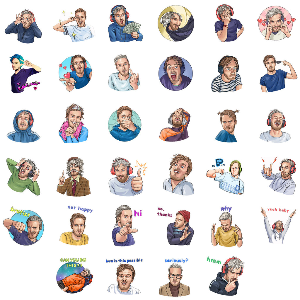 Brofist Pewdiepie Stickers