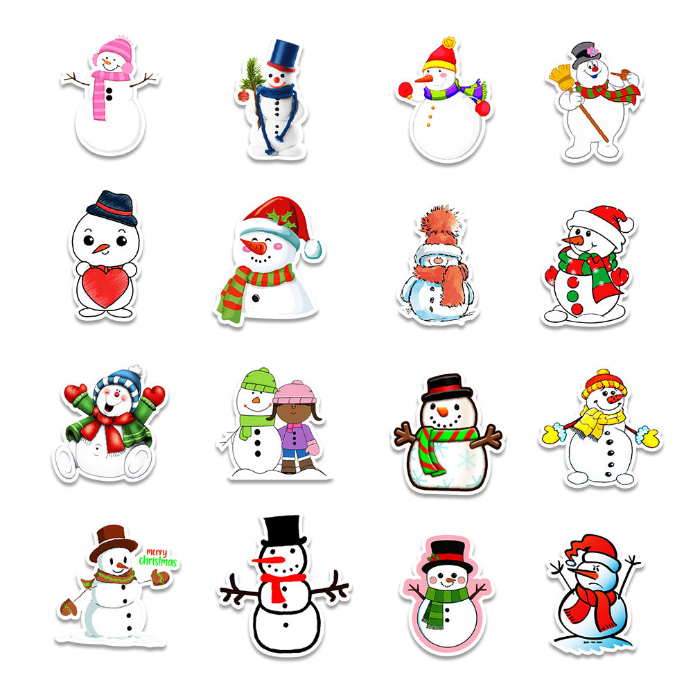 Snowman Stickers