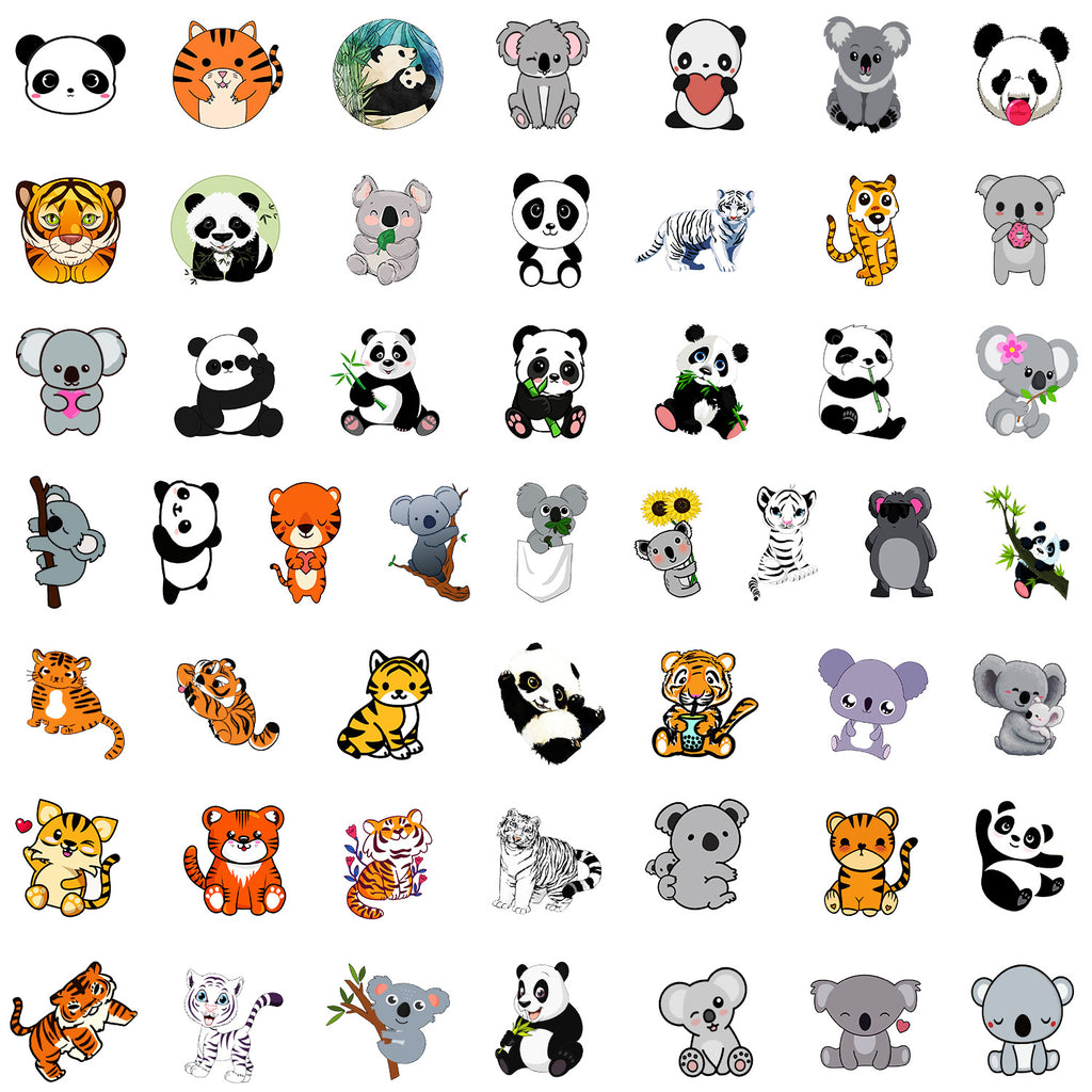 Søde dyre stickers