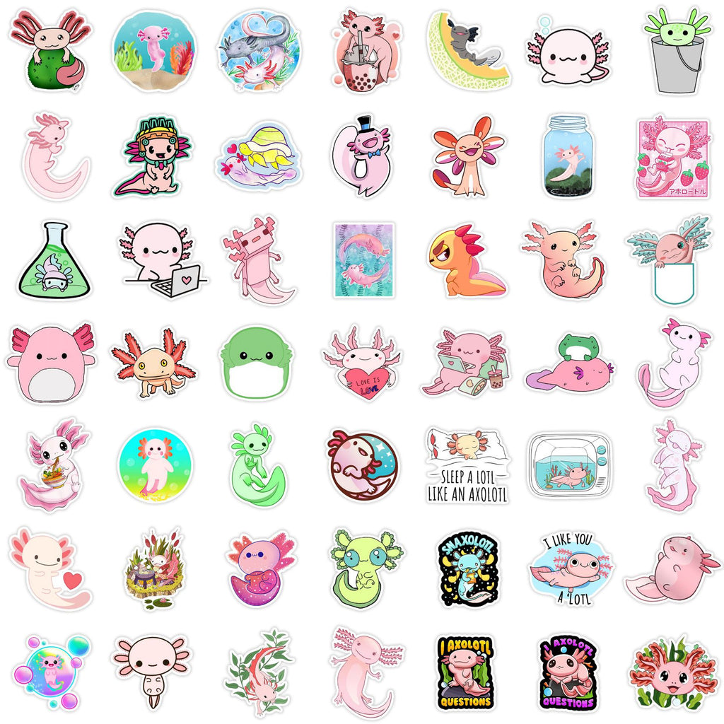 Axolotl stickers