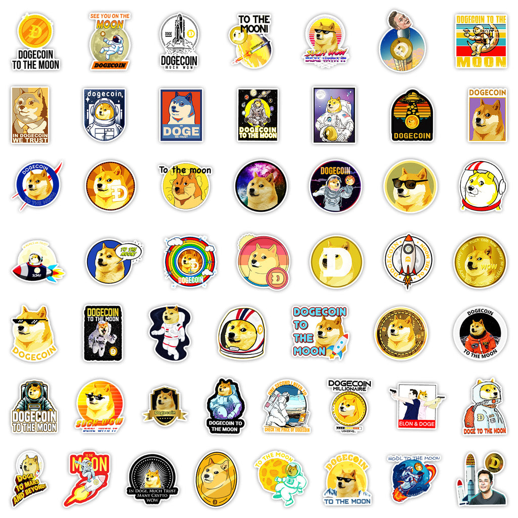 Dogecoin Stickers