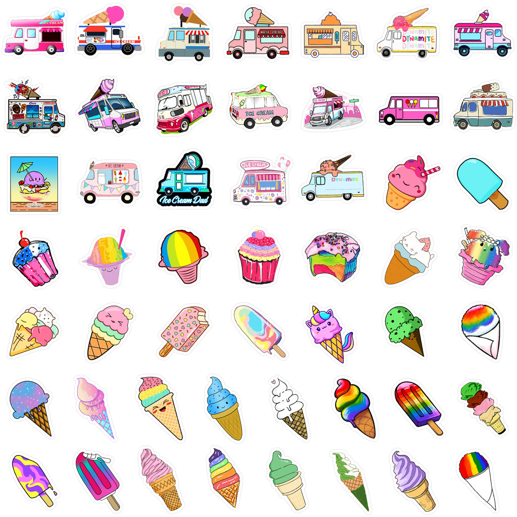 Ice Cream Stickers
