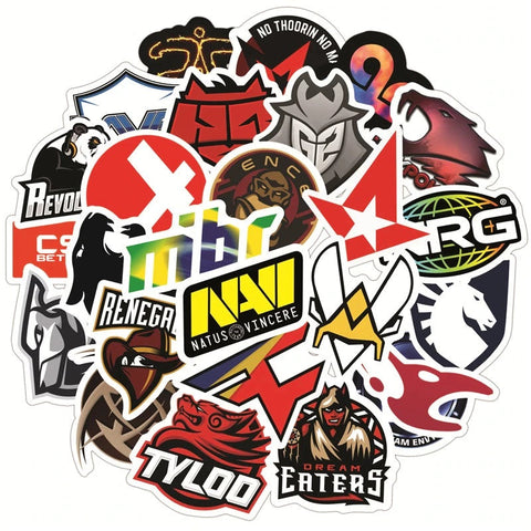 Counter Strike Team Stickers