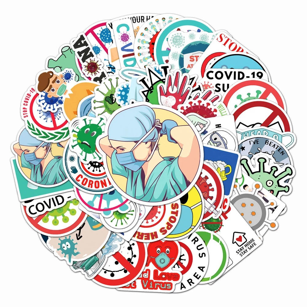 Covid-19 Stickers