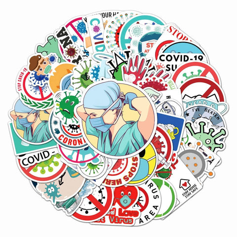 Covid-19 Stickers