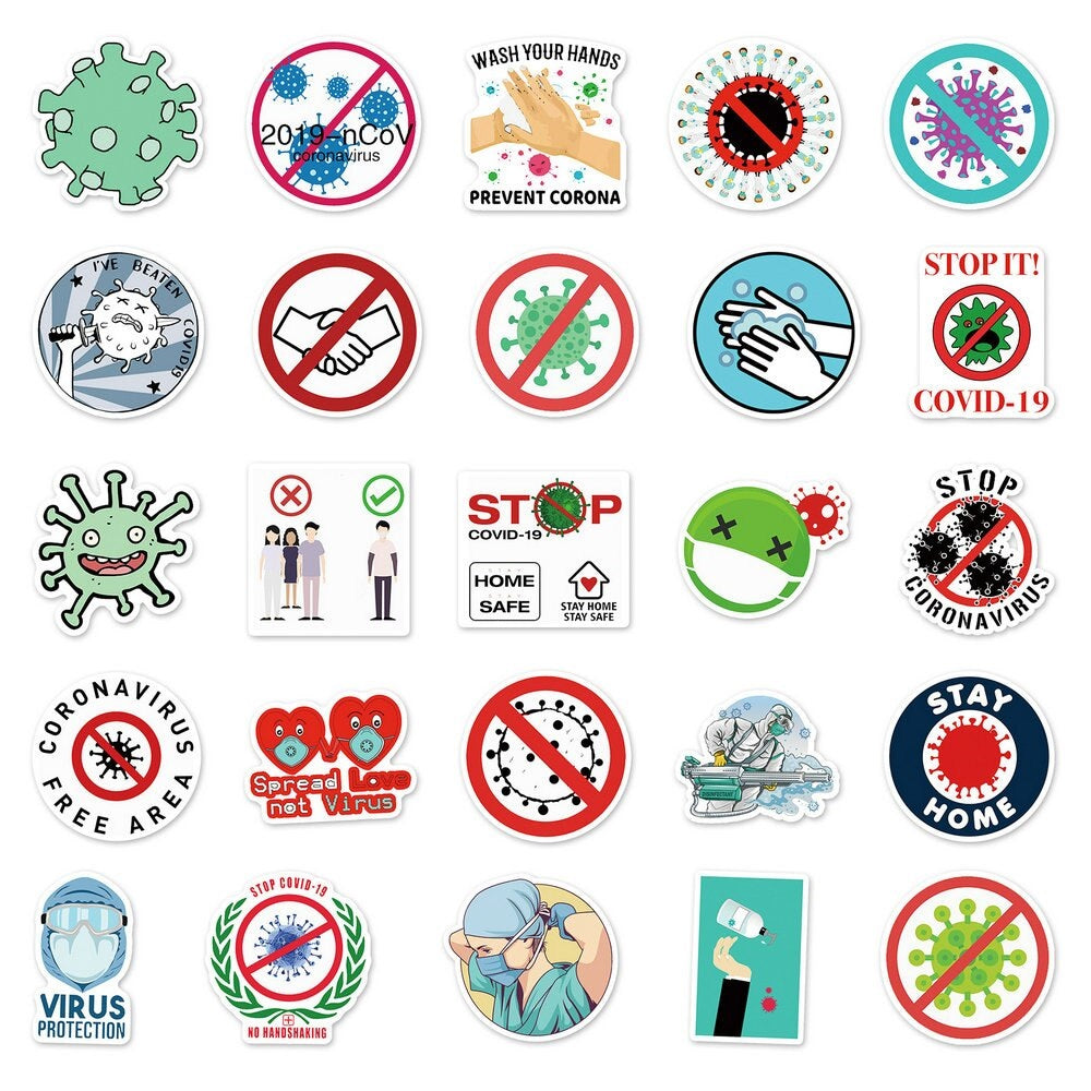 Covid-19 Stickers