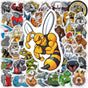 Fitness Fierce Animal Stickers