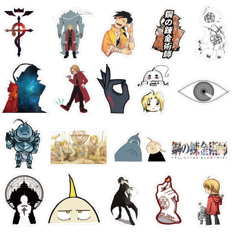 Fullmetal Alchemist Stickers