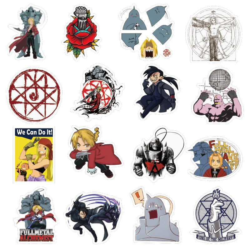 Fullmetal Alchemist Stickers