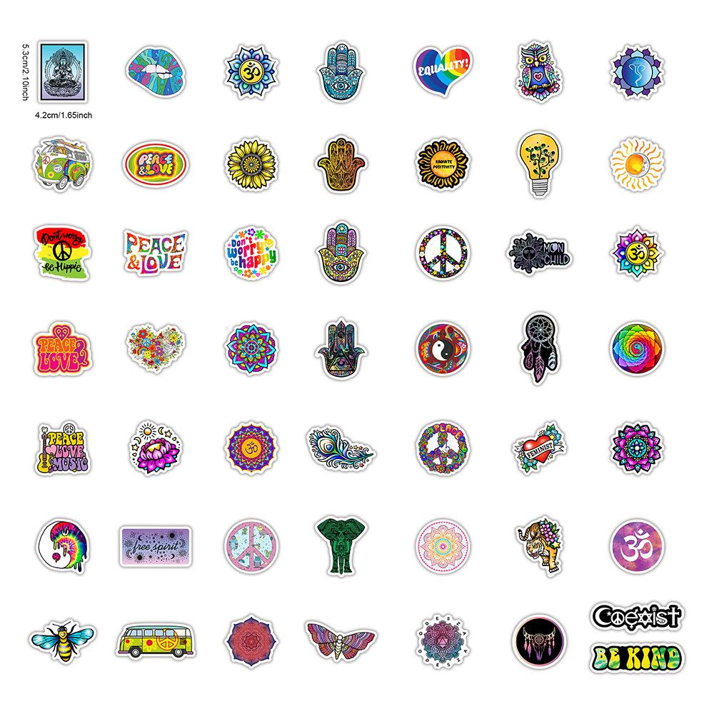Hippie Stickers