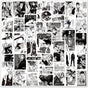 Hunter × Hunter sort/hvid Stickers
